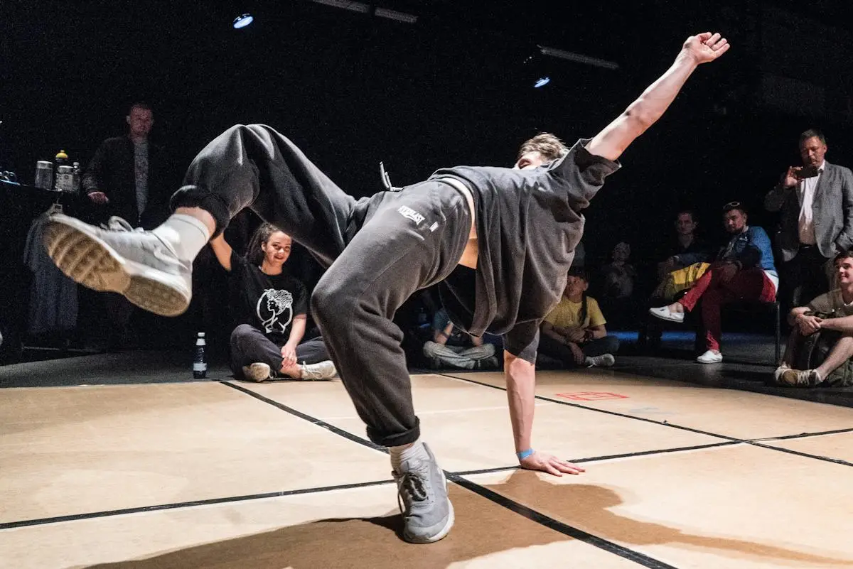 Zwei Breaker während eines Battles